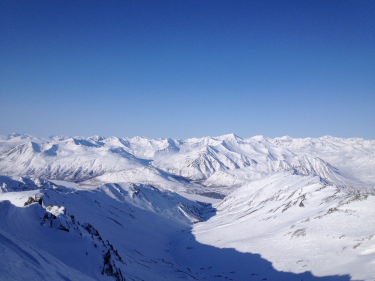 Looking back down the creek