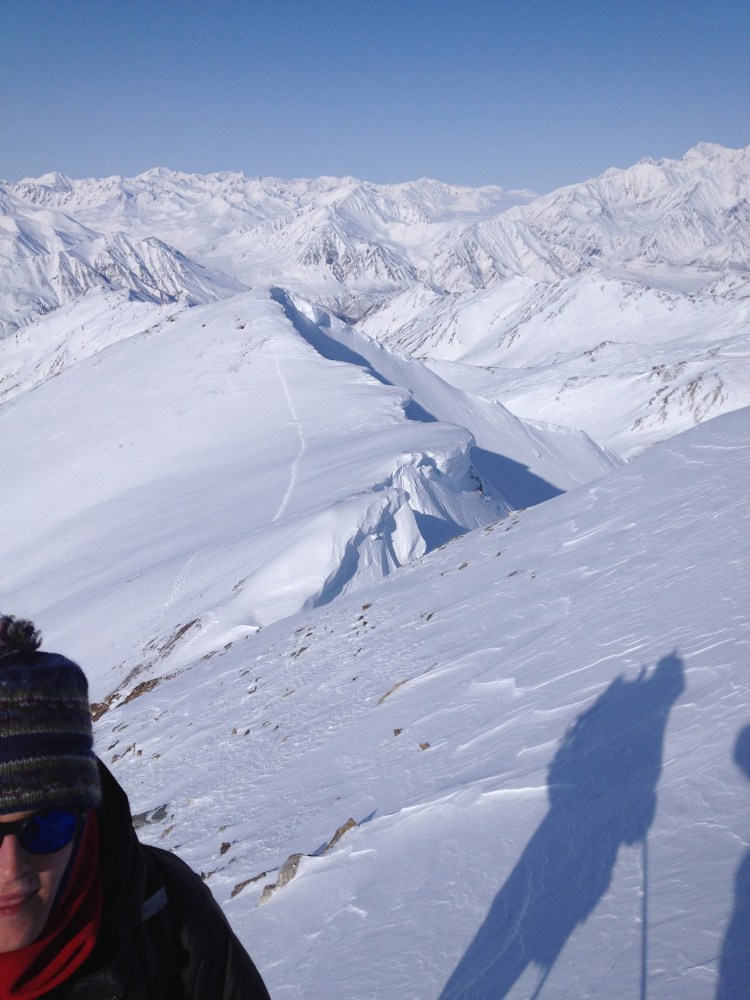 Looking back before heading back